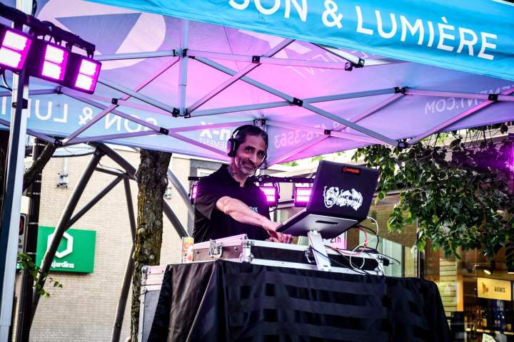 Le DJ de On-X Evenement Beaupré