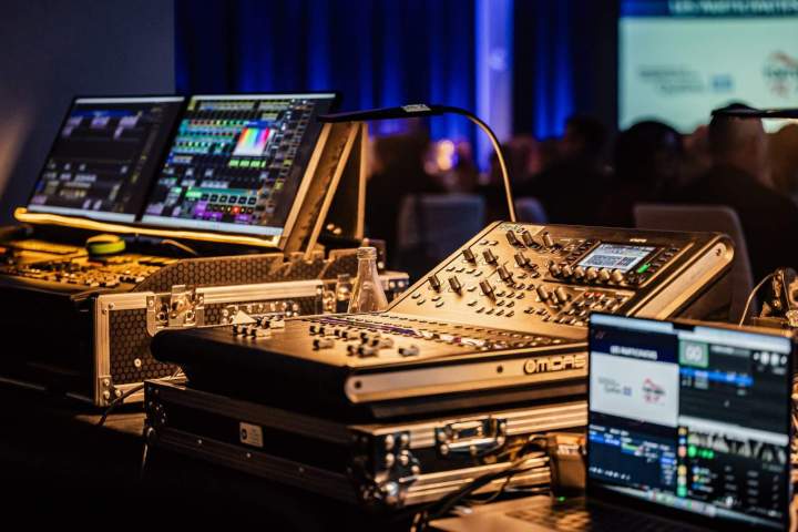 Table son et lumière On-X Evénement Beaupré