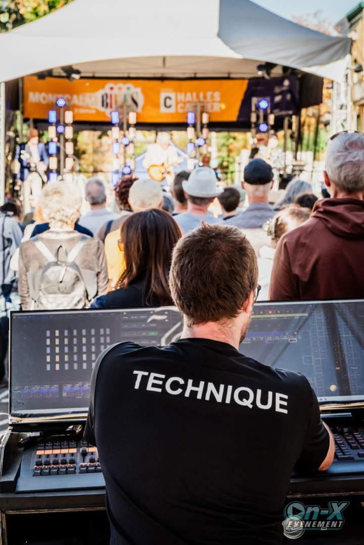 Equipe support technique On-X Evénement Québec