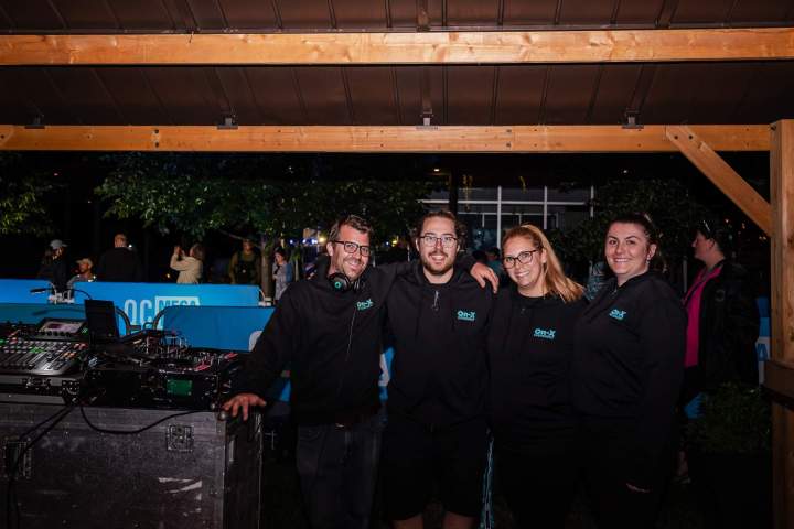 Equipe support technique On-X Evénement Québec