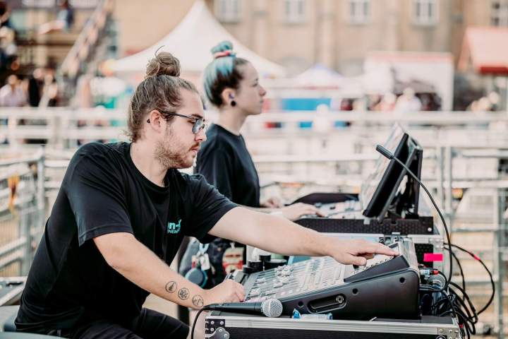 Sonorisation et éclairage du site Rodéo MSA Québec